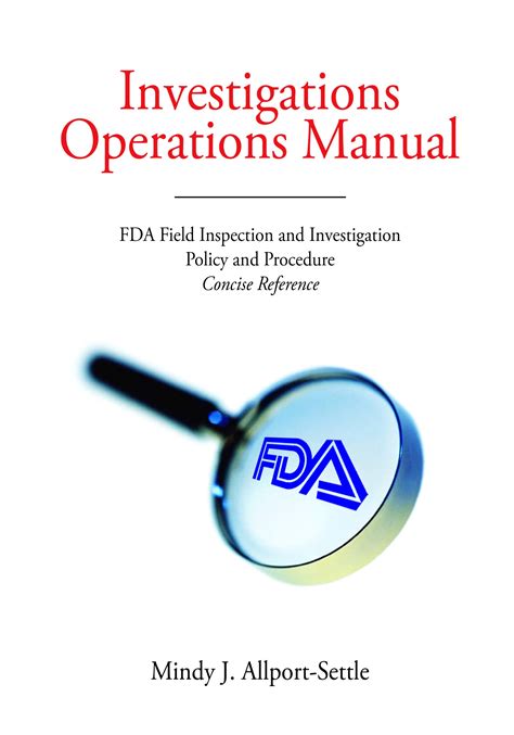 Investigation Operations Manual