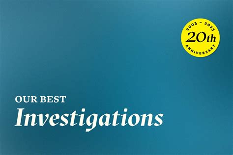 Investigations