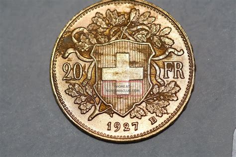 Investing In The Gold Swiss 20 Franc Coin