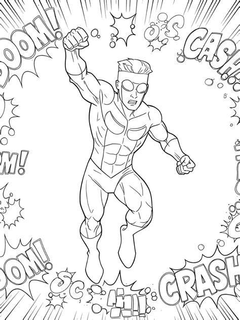 Invincible Coloring Pages