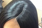 Invisible Part Sew in Weave