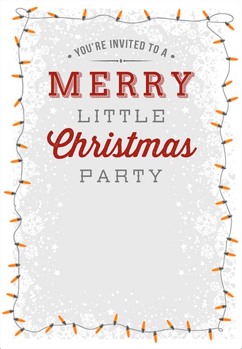 14 Free Christmas Party Invitations That You Can Print