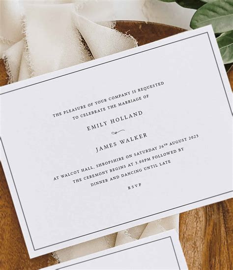 Invitation Wording Examples