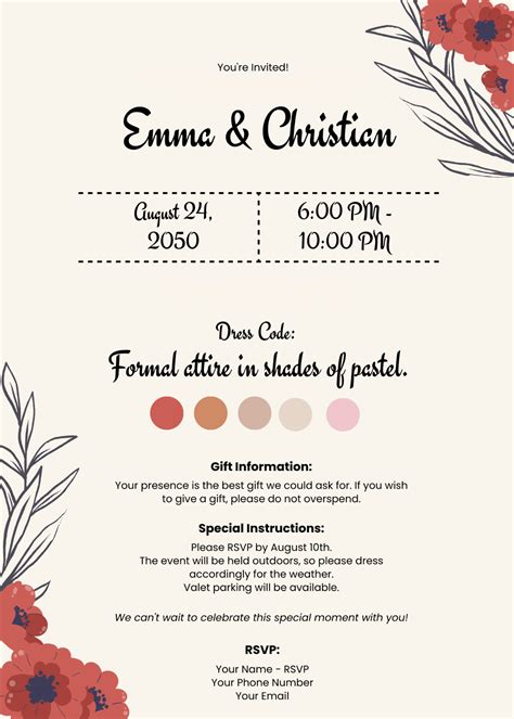  Dress code wedding, Wedding dress code wording, Wedding dress invitations