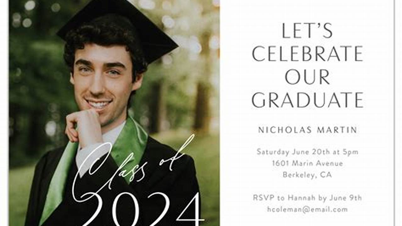 Invitations For Graduation 2024