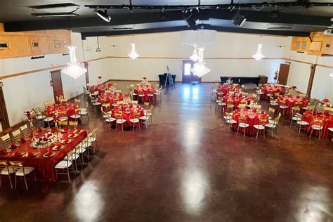 Inviting reception hall