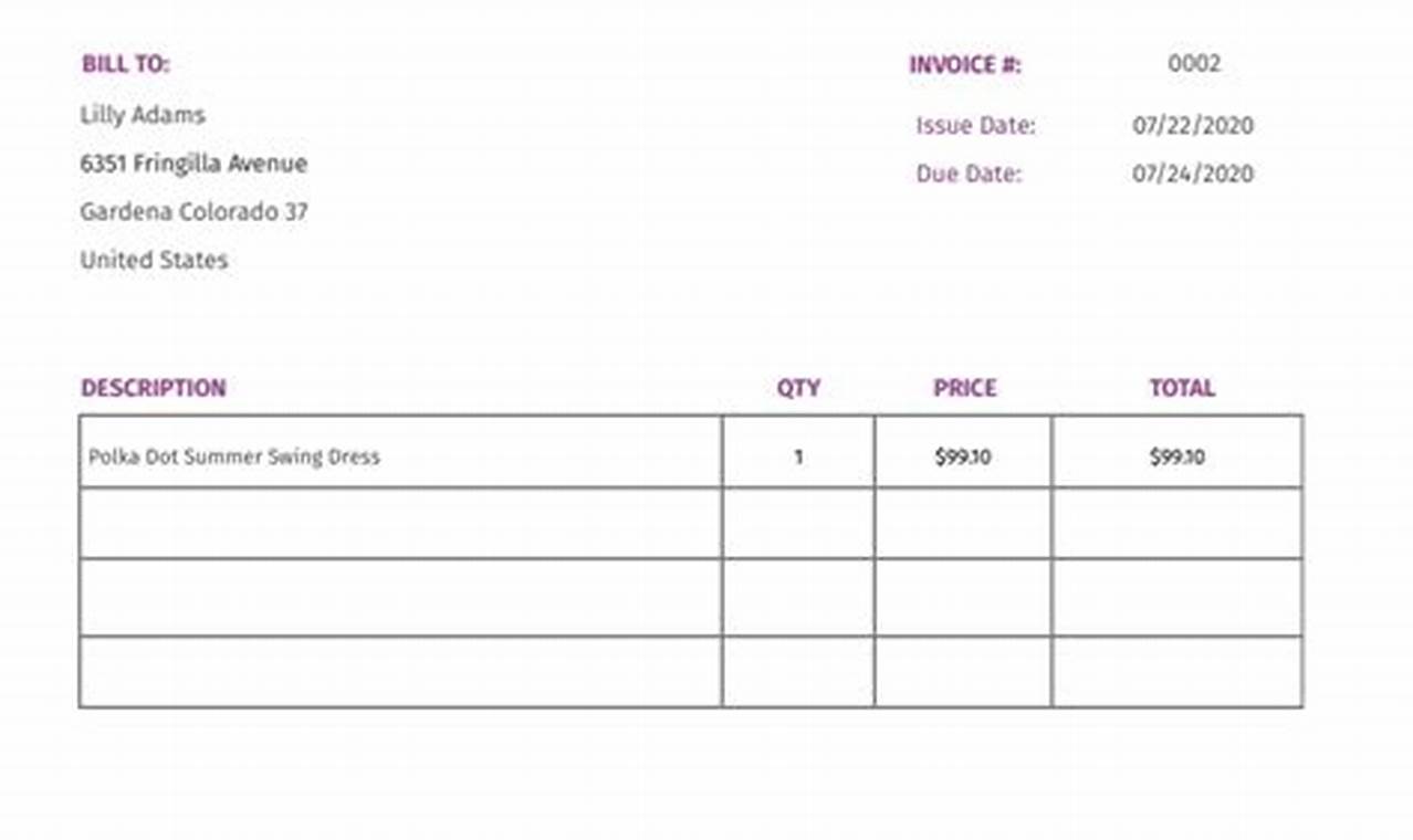 Unleash the Power of Design: Discover Invoice Templates for Fashion's Elite