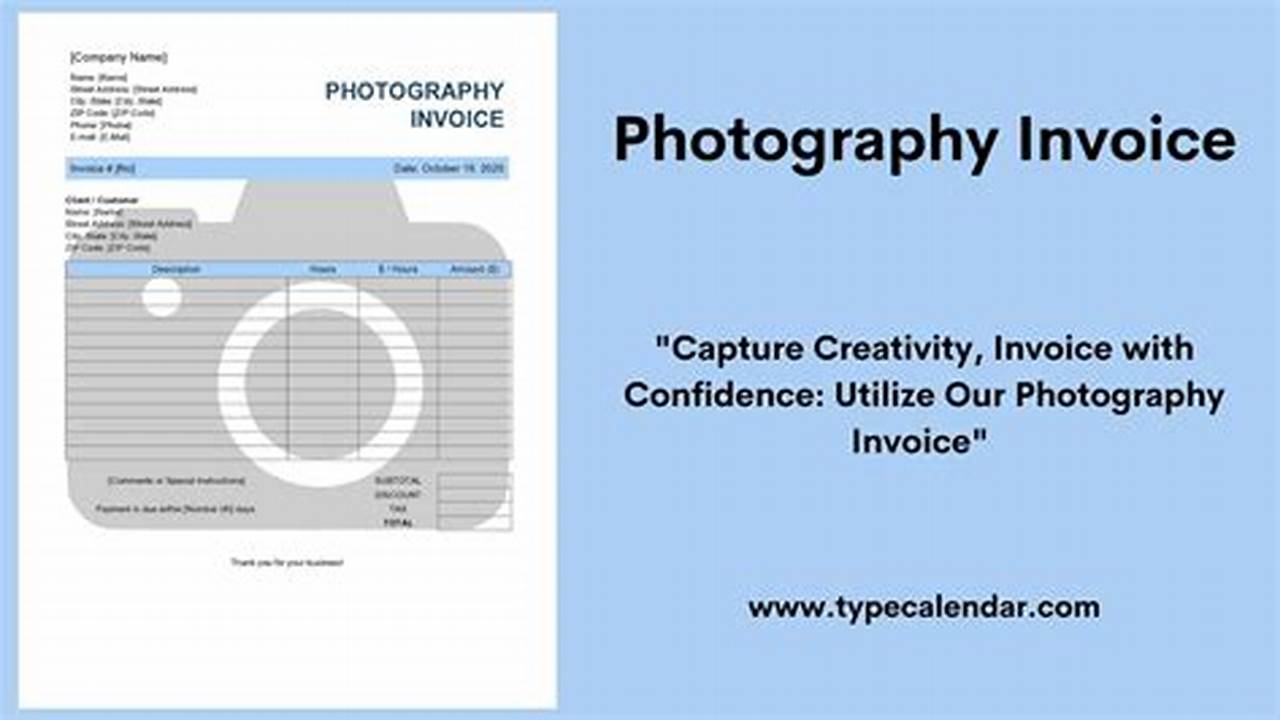 Uncover the Ultimate Invoice Template Secrets for Photographers