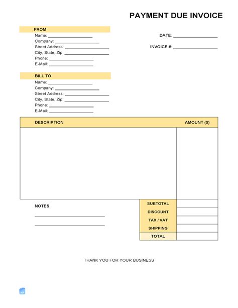 Past Due Invoice Letter in 2020 Invoice template, Invoice template