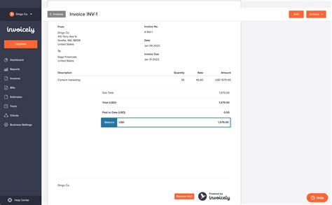 Invoice Software For Small Business