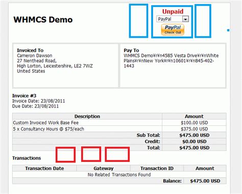 Invoice Template - Developer Corner - WHMCS.Community
