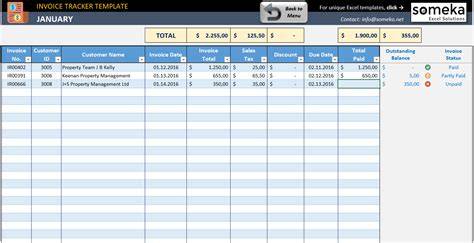 Invoice Tracking