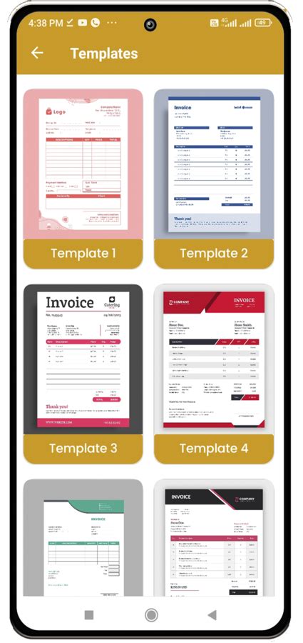 Best Android Invoice App * Invoice Template Ideas