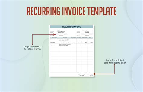 Recurring invoice software free kurtmint