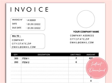 Creative Invoice Template Design by Rasel's Design on Dribbble
