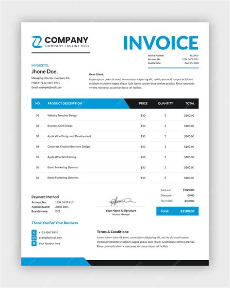 Format Of An Invoice Free Invoice Template For Wedding Supplier In With