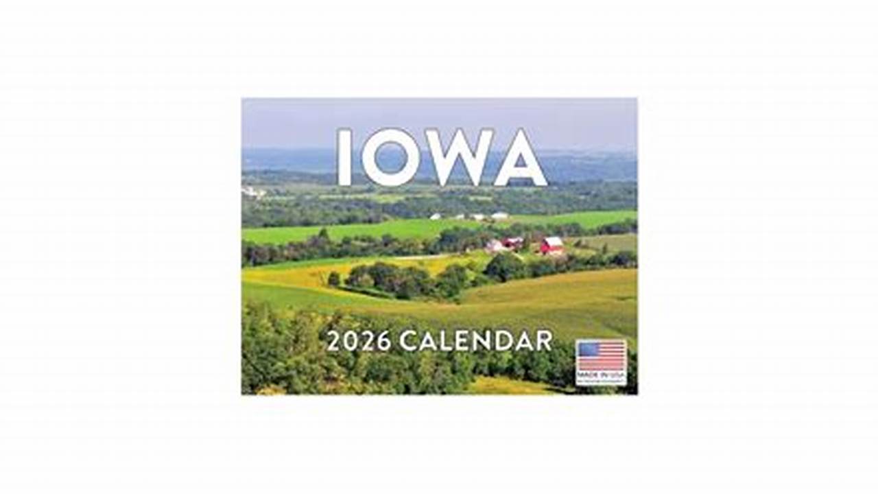 Iowa State Calender