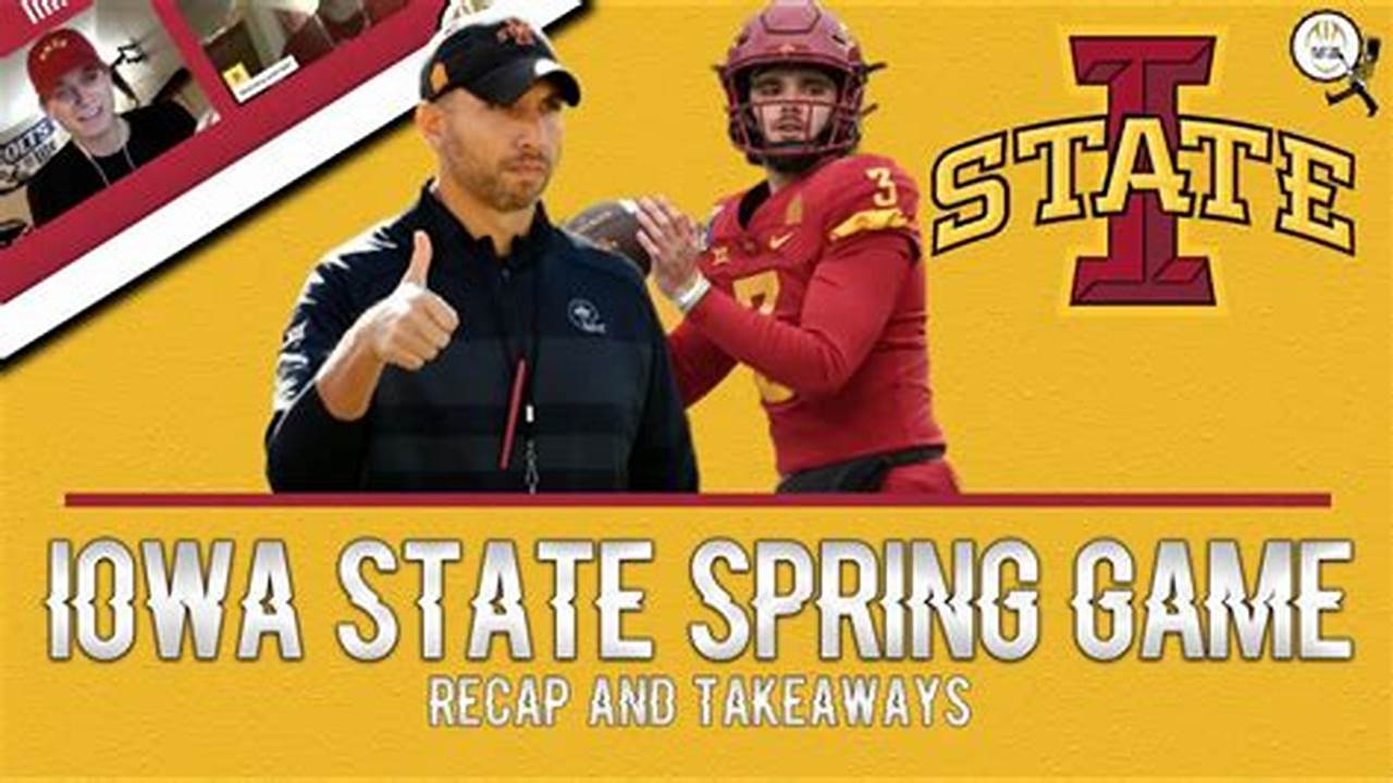 Iowa State Spring Game 2024 Bracket