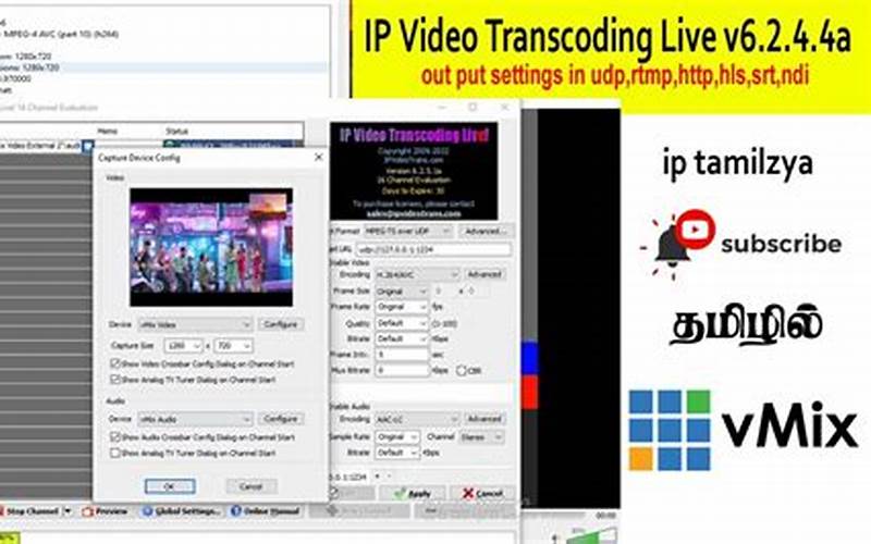 Ip Video Transcoding Live Installation