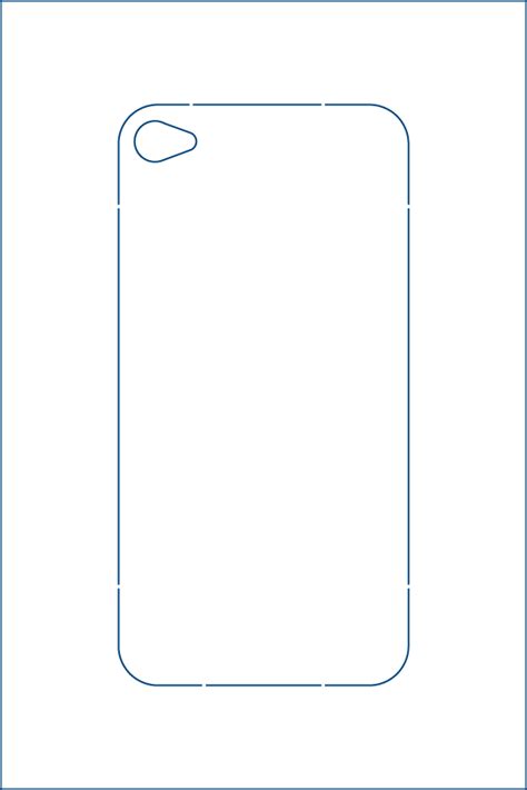Iphone 5 Cover Template