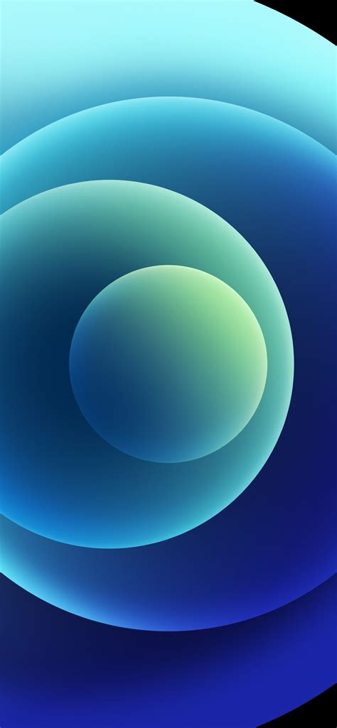 Iphone 12 Blue Wallpaper