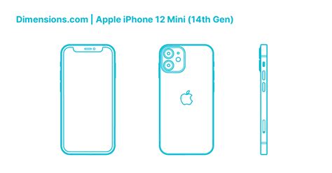 Iphone 12 Mini Dimensions