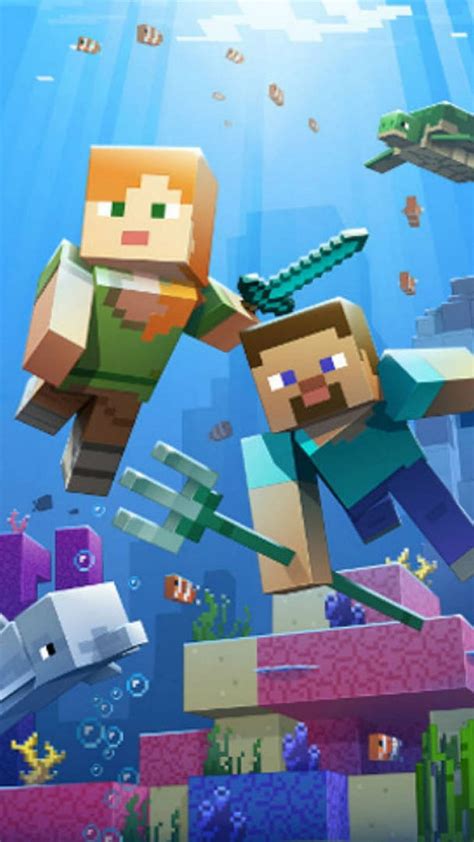 Iphone Minecraft Wallpaper