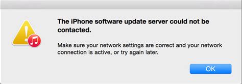 Iphone Software Could Not Be Contacted
