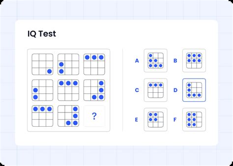 Iq Test Free With Answers