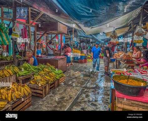 Iquitos Peru Local Market
