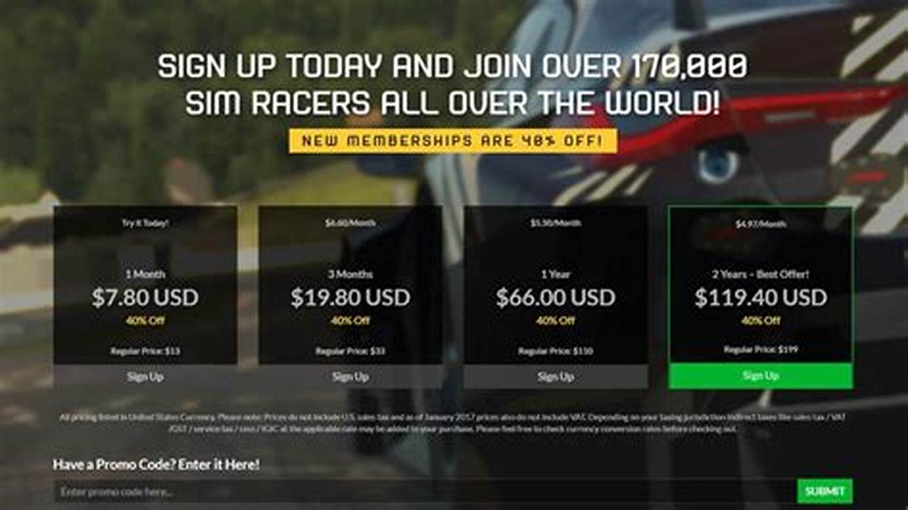 Iracing Promotion Code 2024