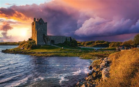 Ireland Landscape Castle