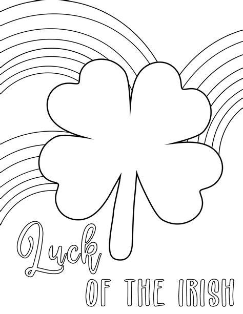 Irish Coloring Pages