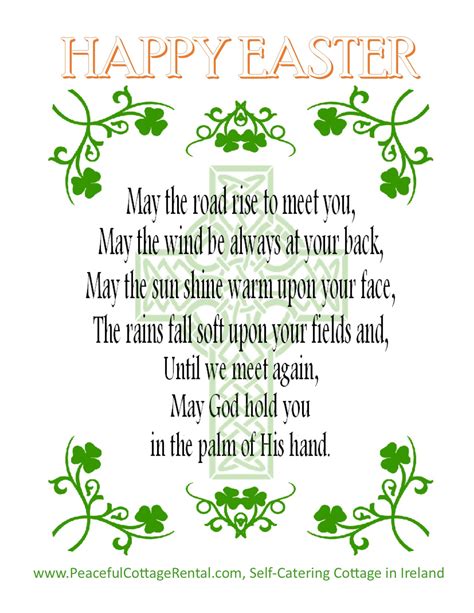 Irish For Happy Easter