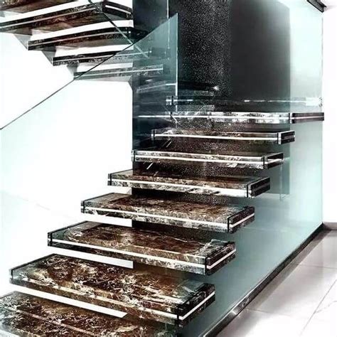 Iron Stair With Marble: The Perfect Combination For A Luxurious Home