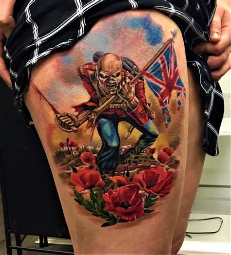 IRON MAIDEN 20 impresionantes TATTOOS de Eddie (Fotos