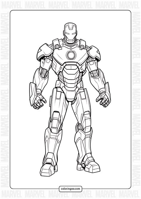 Iron Man Coloring