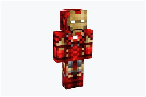 Unleash the Power of Iron Man in Minecraft: Get Your Hands on the Ultimate Iron Man Skin for Minecraft Now!