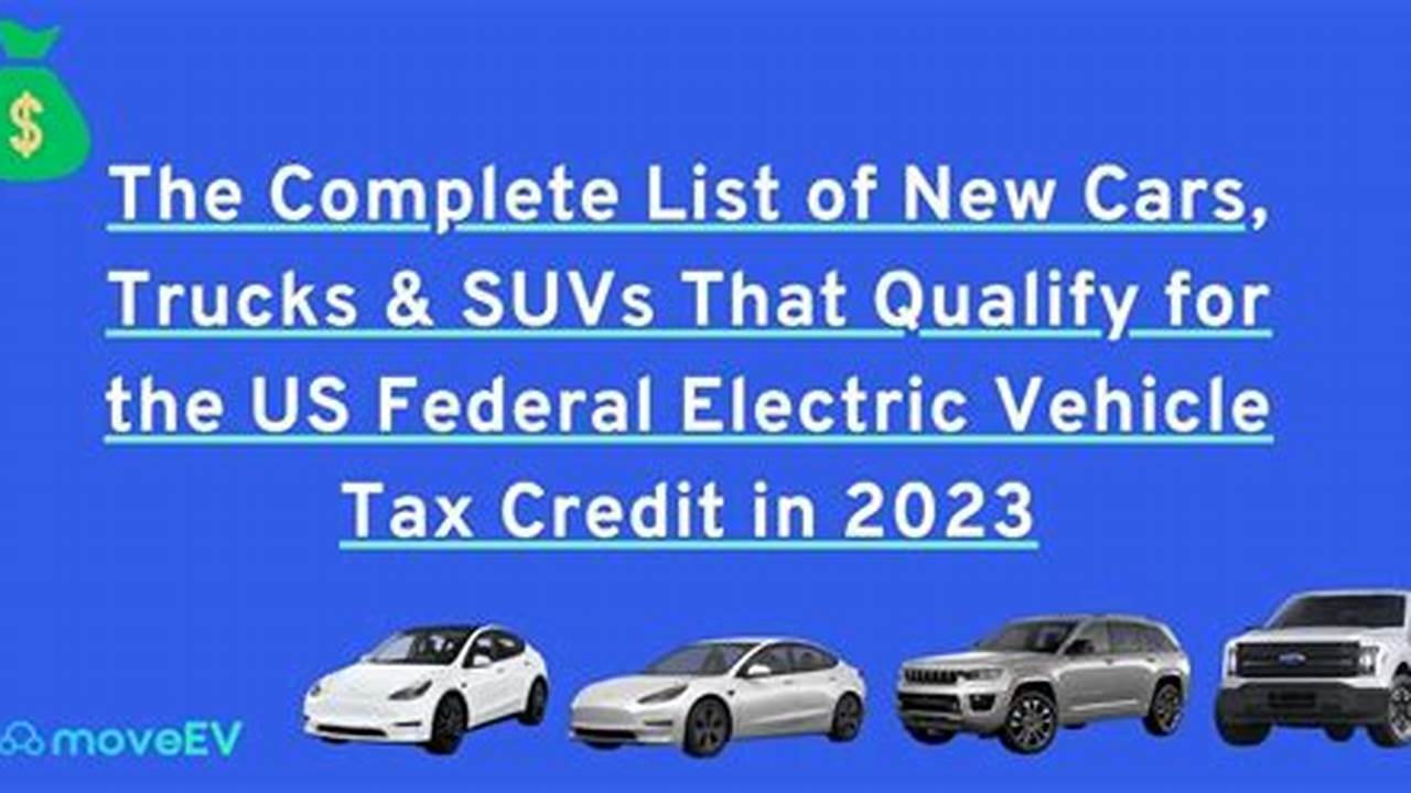 Irs List Of Electric Cars