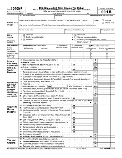 Irs Printable Form 1040