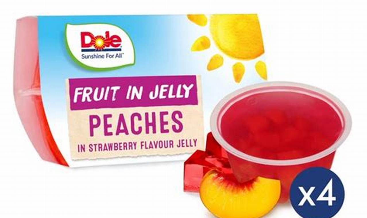 Is Dole Fruit In Jelly Vegetarian