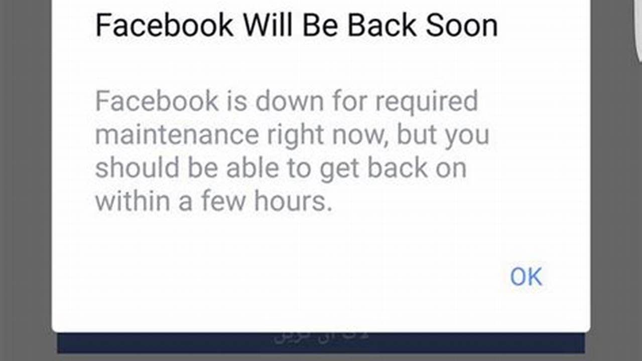 Is Facebook Down Today 2024
