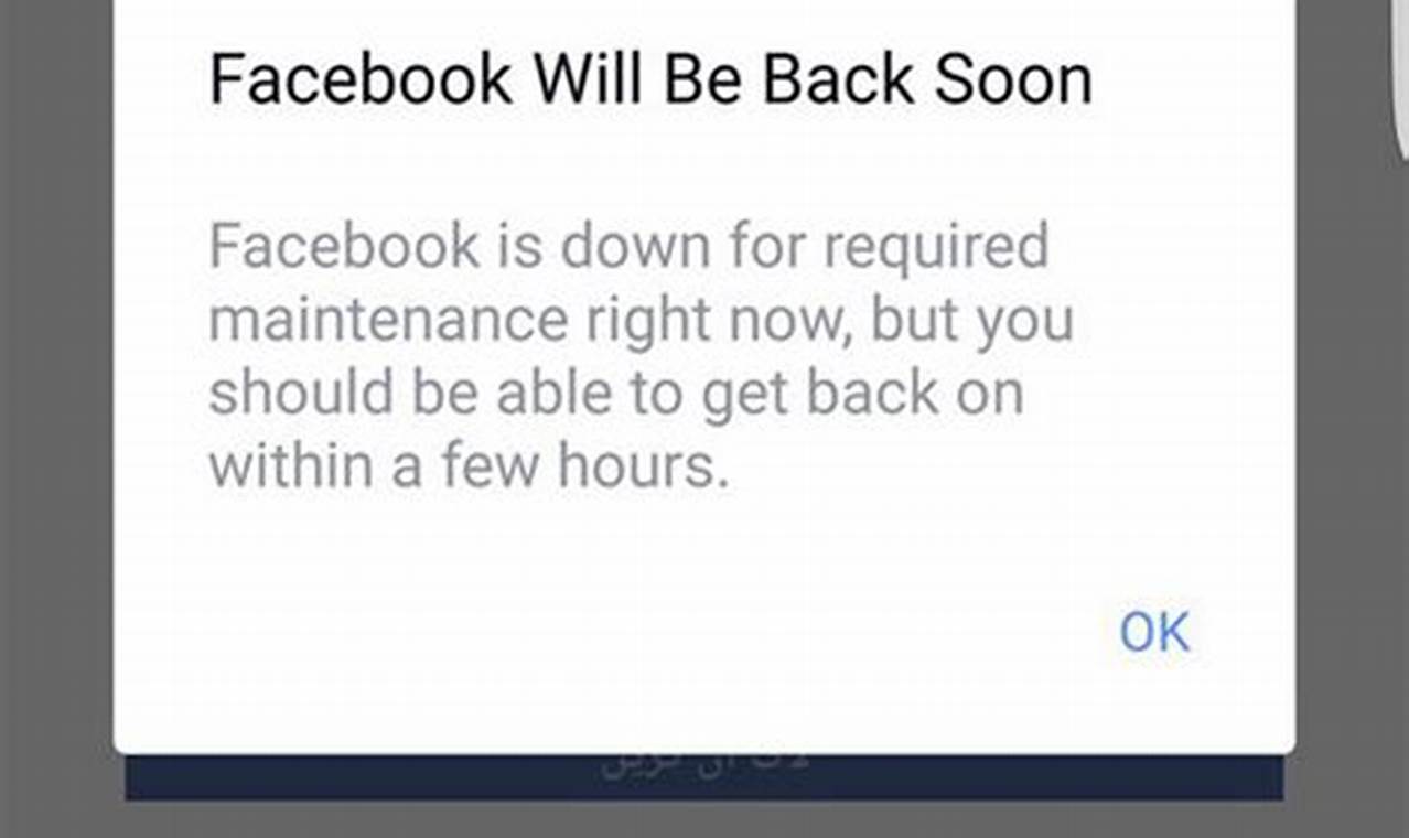 Is Facebook Down Today 2024