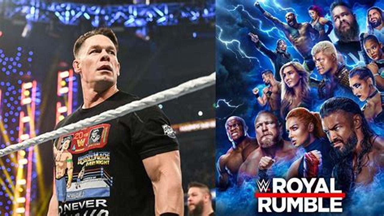 Is John Cena In The Royal Rumble 2024