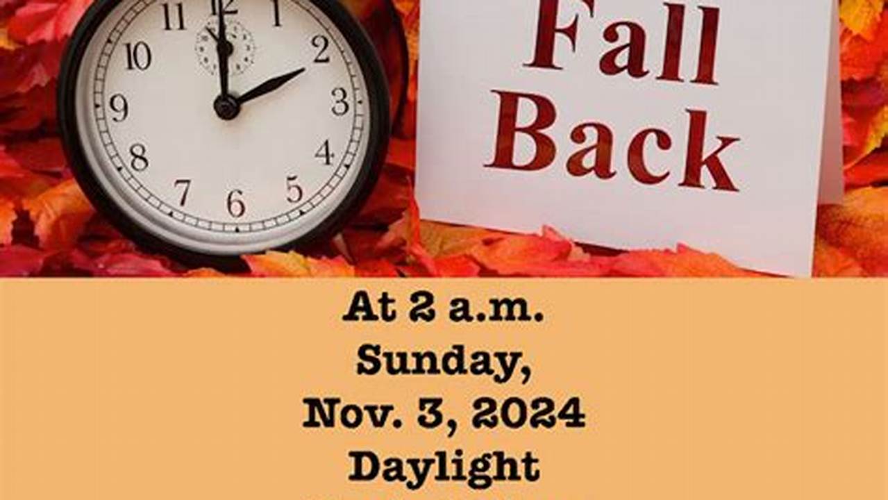 Is There Fall Back In 2024