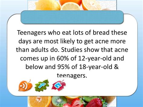 Is bread really a teenage acne stimulator