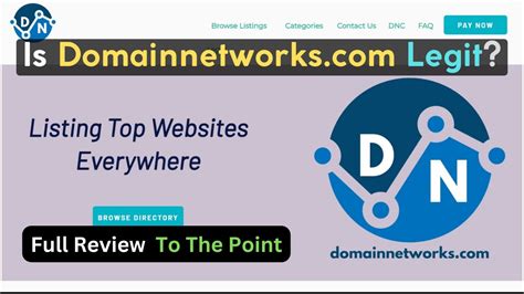 Is Domain Networks Legit