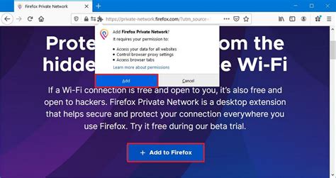 Is Firefox Private Network