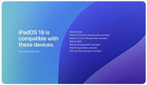 Is Ipad 7Th Generation Compatible with Ios 18