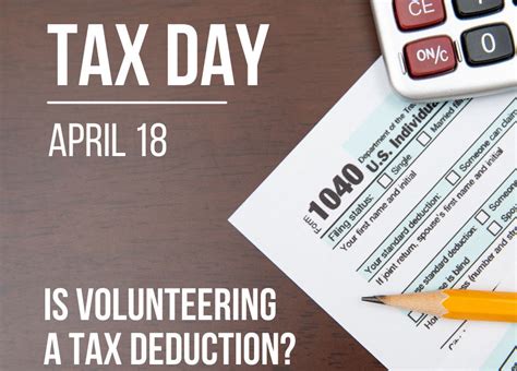 Is My Volunteer Time Tax Deductible
